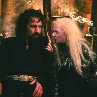 Still of Alan Rickman and Geraldine McEwan in Robin Hood: Prince of Thieves