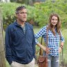 Still of George Clooney and Shailene Woodley in The Descendants