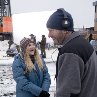 Still of Drew Barrymore and Ken Kwapis in Big Miracle