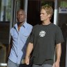 Still of Tyrese Gibson and Paul Walker in 2 Fast 2 Furious