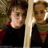 Still of Daniel Radcliffe and Emma Watson in Harry Potter and the Goblet of Fire