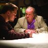 Still of Leonardo DiCaprio and Jack Nicholson in The Departed
