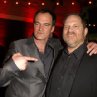 Quentin Tarantino and Harvey Weinstein at event of Grindhouse