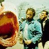 Still of Richard Dreyfuss and Roy Scheider in Jaws