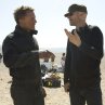 Still of Daniel Craig and Marc Forster in Quantum of Solace