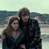 Still of Rupert Grint and Emma Watson in Harry Potter and the Deathly Hallows: Part 1