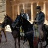 Still of Sean Connery, Harrison Ford and John Rhys-Davies in Indiana Jones and the Last Crusade