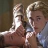 Still of Kate Winslet and David Kross in The Reader