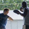 Still of Djimon Hounsou and Sean Faris in Never Back Down