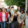 Still of Cassie Ventura, Briana Evigan, Robert Hoffman, Danielle Polanco and Mari Koda in Step Up 2: The Streets