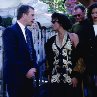 Still of Kevin Costner, Whitney Houston and Michele Lamar Richards in The Bodyguard