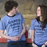 Still of Jesse Eisenberg and Kristen Stewart in Adventureland