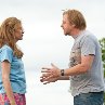 Still of Simon Pegg and Kristen Wiig in Paul