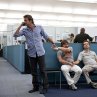 Still of Bradley Cooper, Zach Galifianakis and Ed Helms in The Hangover