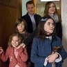 Still of Vera Farmiga, Peter Sarsgaard, Jimmy Bennett, Isabelle Fuhrman and Aryana Engineer in Orphan