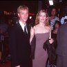 Rene Russo and Dan Gilroy at event of The Devil's Advocate