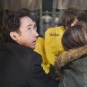 Still of John Cusack and Amanda Peet in 2012