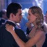 Still of Ethan Hawke and Uma Thurman in Gattaca