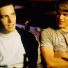 Still of Ben Affleck and Matt Damon in Good Will Hunting