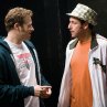 Still of Adam Sandler and Seth Rogen in Funny People