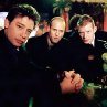 Still of Jason Flemyng, Dexter Fletcher and Jason Statham in Lock, Stock and Two Smoking Barrels