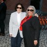Fran Lebowitz and Toni Morrison at event of The Debt