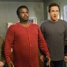 Still of John Cusack, Clark Duke, Craig Robinson and Rob Corddry in Hot Tub Time Machine