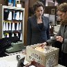 Still of Minnie Driver and Hilary Swank in Conviction