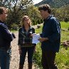 Still of Matt Damon, Cameron Crowe and Scarlett Johansson in We Bought a Zoo