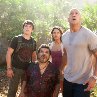 Still of Luis Guzmán, Dwayne Johnson, Vanessa Hudgens and Josh Hutcherson in Journey 2: The Mysterious Island