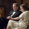 Still of Colin Firth and Helena Bonham Carter in The King's Speech