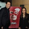 James Gunn and Ellen Page at event of SUPER