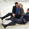 Still of Reese Witherspoon, Tom Hardy and Chris Pine in This Means War