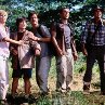 Still of Téa Leoni, William H. Macy and Sam Neill in Jurassic Park III