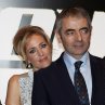 Gillian Anderson and Rowan Atkinson at event of Johnny English Reborn