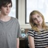 Still of Freddie Highmore and Emma Roberts in The Art of Getting By