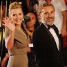 Kate Winslet and Christoph Waltz at event of Carnage