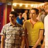 Still of James Buckley, Blake Harrison, Simon Bird and Joe Thomas in The Inbetweeners Movie