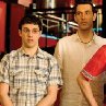 Still of James Buckley, Blake Harrison, Simon Bird and Joe Thomas in The Inbetweeners Movie