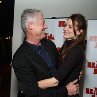 Roger Donaldson and Saffron Burrows at event of The Bank Job
