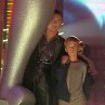 Still of Jude Law and Haley Joel Osment in A.I. Artificial Intelligence