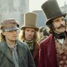 Still of Leonardo DiCaprio and Daniel Day-Lewis in Gangs of New York