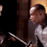 Still of Christian Bale and Taye Diggs in Equilibrium