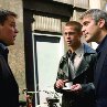 Still of Brad Pitt, George Clooney and Matt Damon in Ocean's Twelve