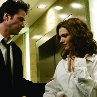 Still of Keanu Reeves and Rachel Weisz in Constantine
