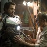 Still of Robert Downey Jr. and Shaun Toub in Iron Man