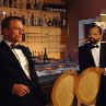 Still of Daniel Craig and Jeffrey Wright in Casino Royale