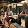 Still of Clint Eastwood and Hilary Swank in Million Dollar Baby
