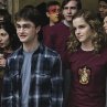 Still of Daniel Radcliffe and Emma Watson in Harry Potter and the Half-Blood Prince
