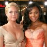 Brittany Snow and Ashanti at event of John Tucker Must Die